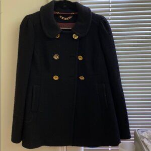 Juicy couture black pea coat